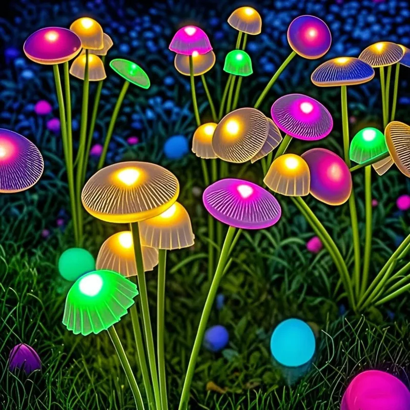 Smart Garden Light Camera - Solar Garden Lights Dual Mode LED