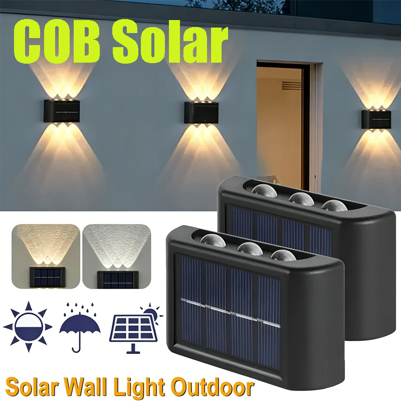 Smart Zen Garden - COB Solar Wall Lamp Outdoor Waterproof