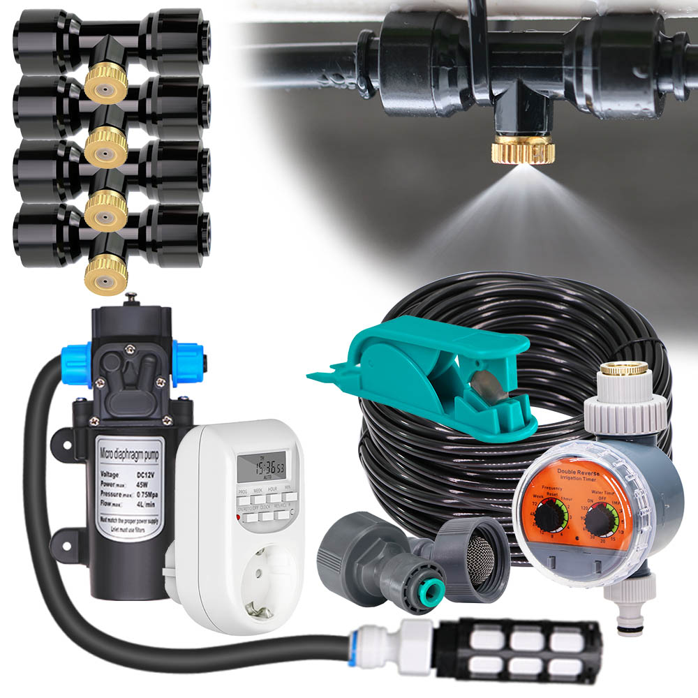 Smart Garden Sprinkler - 6-24m DIY Outdoor Garden Misting Cooling