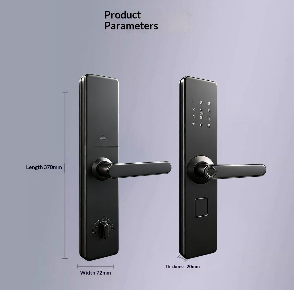 Smart Garden Gate Lock - Smart Door Lock No Fingerprint -