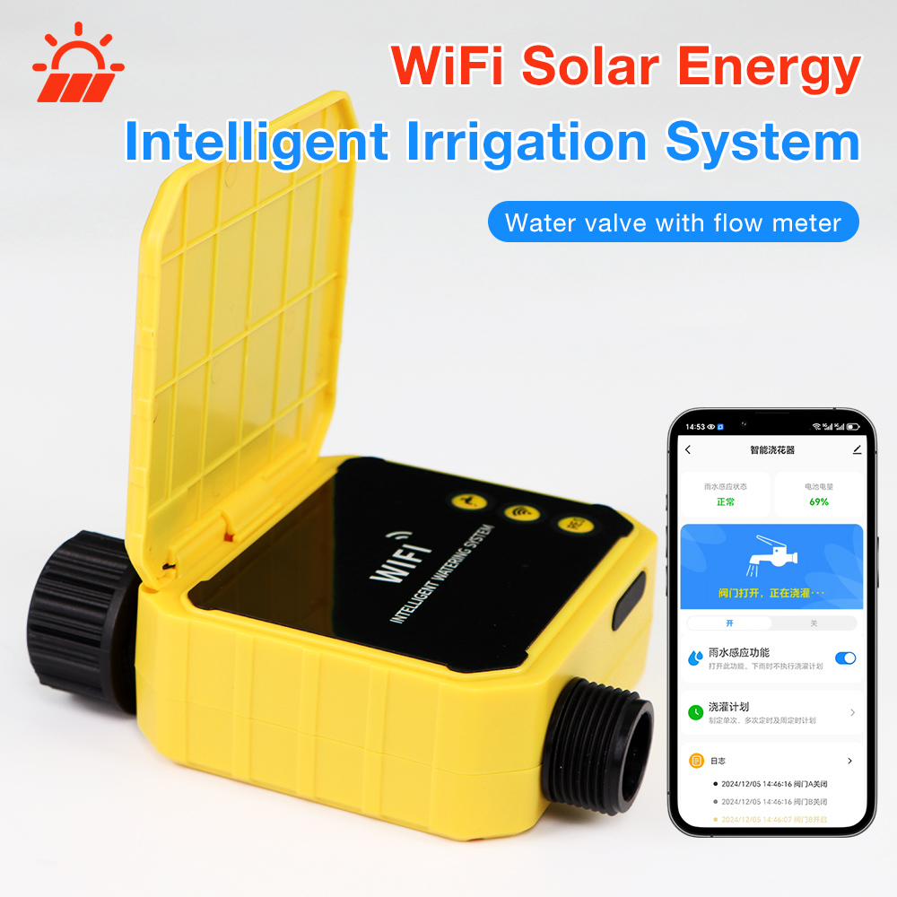 Smart Garden Zone - WiFi Solar Timer 1/2/4-Zone Smart Irrigation