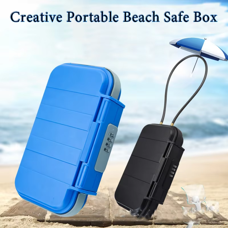 Smart Garden Gate Lock - Creative Portable 4-digit Combination Lock Beach