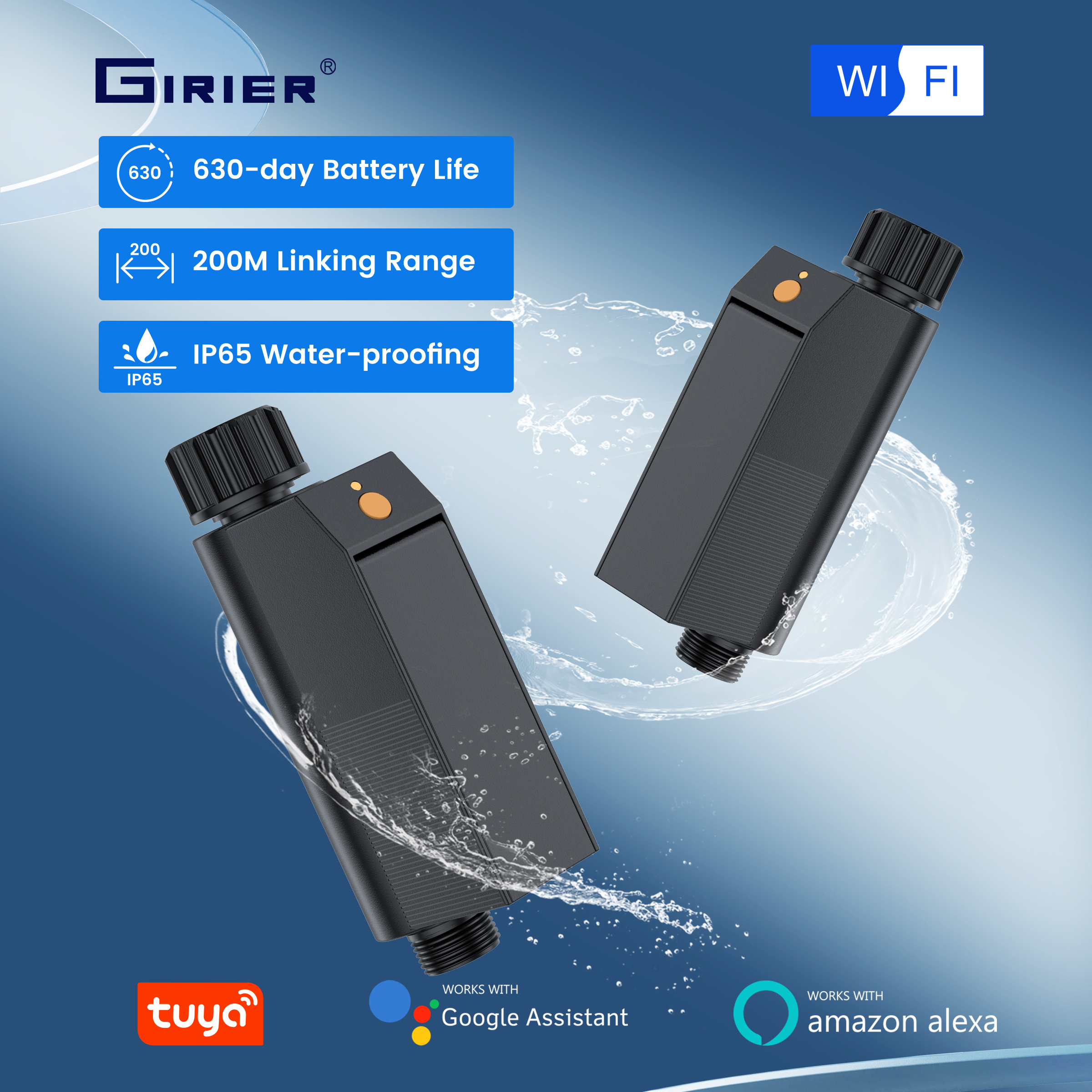 Smart Garden Sphagnum Moss - GIRIER Tuya WiFi Water Timer No