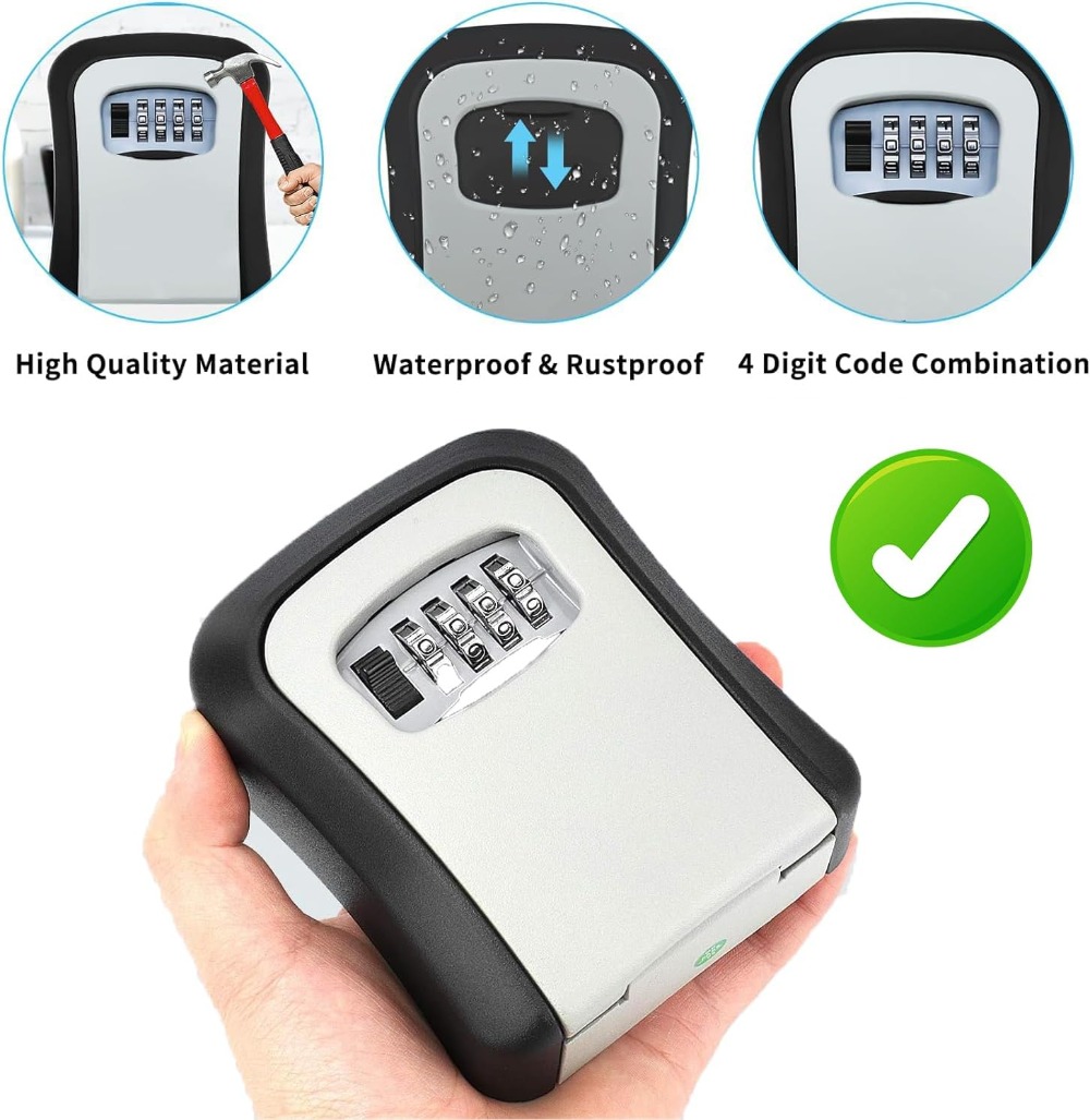 Key Safe Wall Mounted Waterpro - огляд і ціна Smart Garden Gate Lock