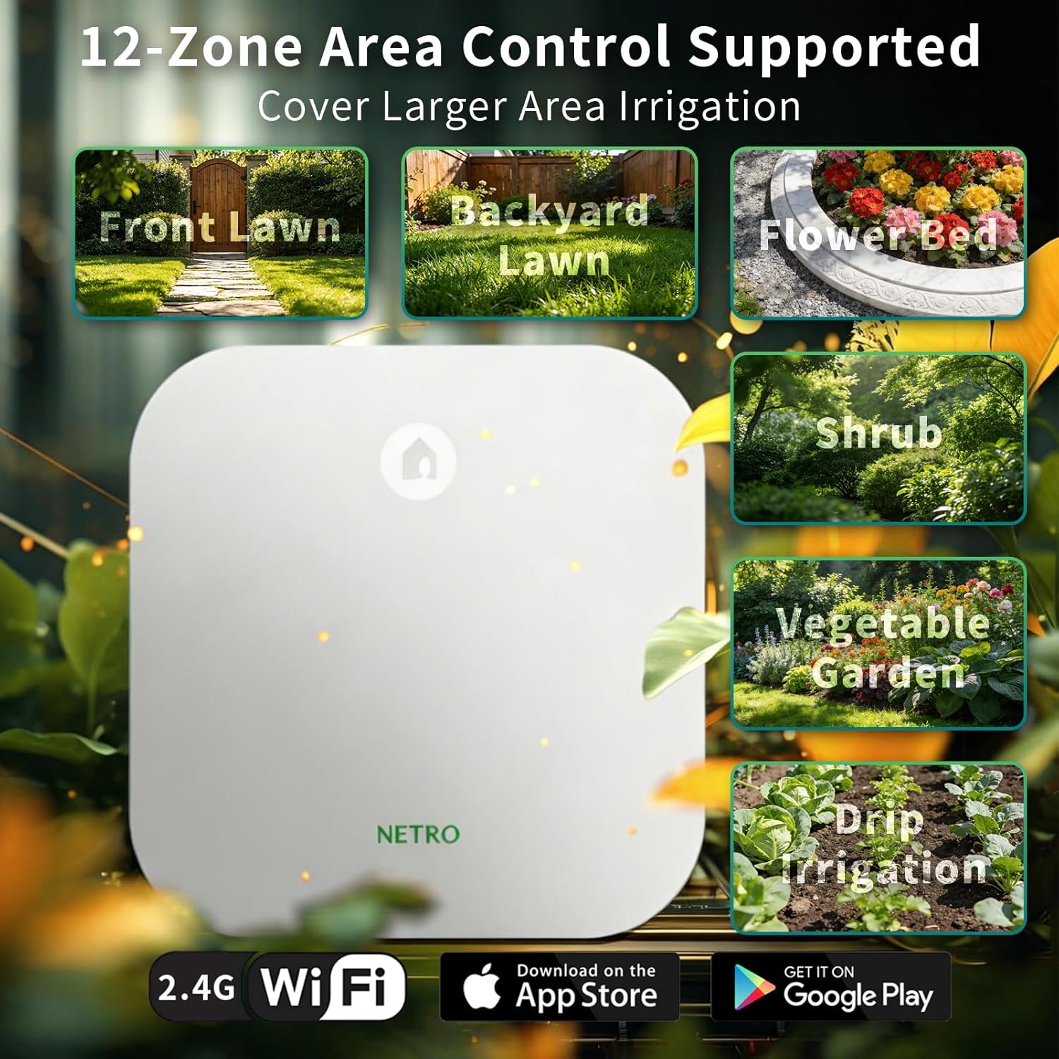 Smart Sprinkler Controller 12  - огляд і ціна Smart Garden Zone