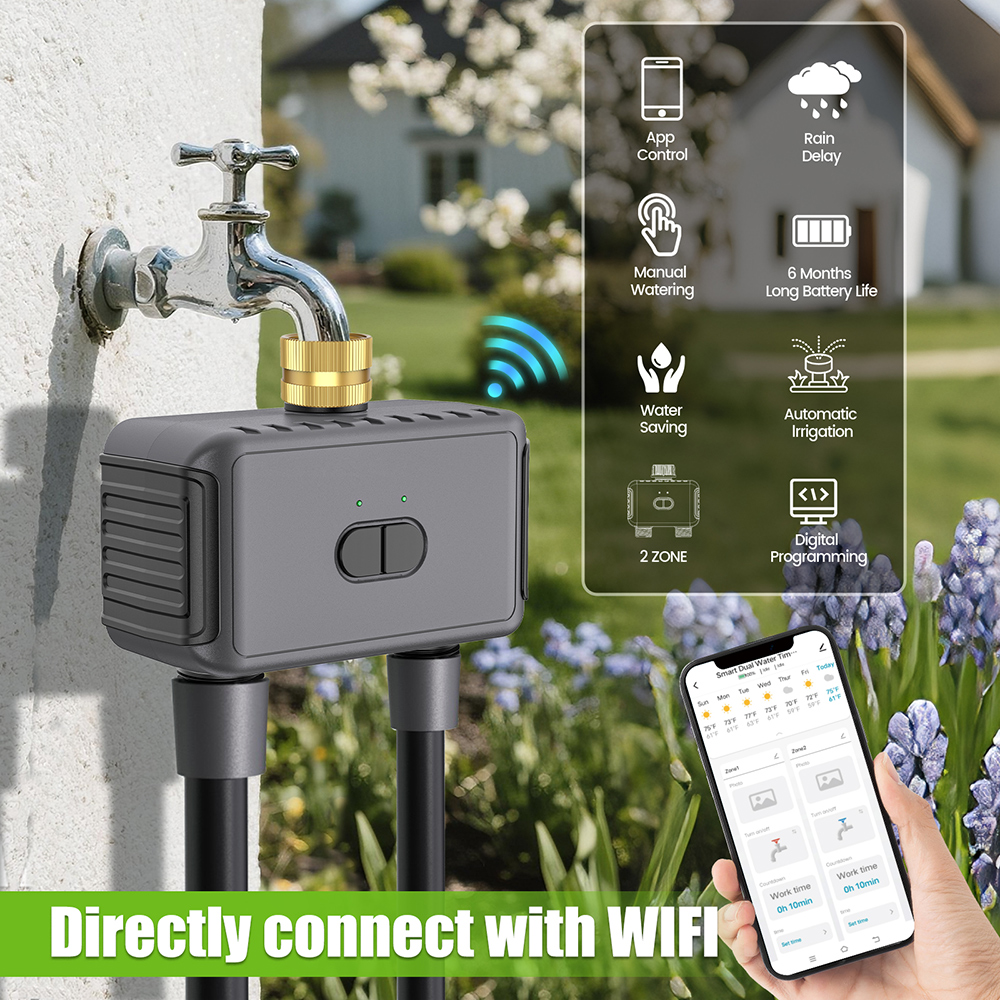 Tuya WiFi Water Timer Smart 2  - огляд і ціна Smart Garden Sphagnum Moss