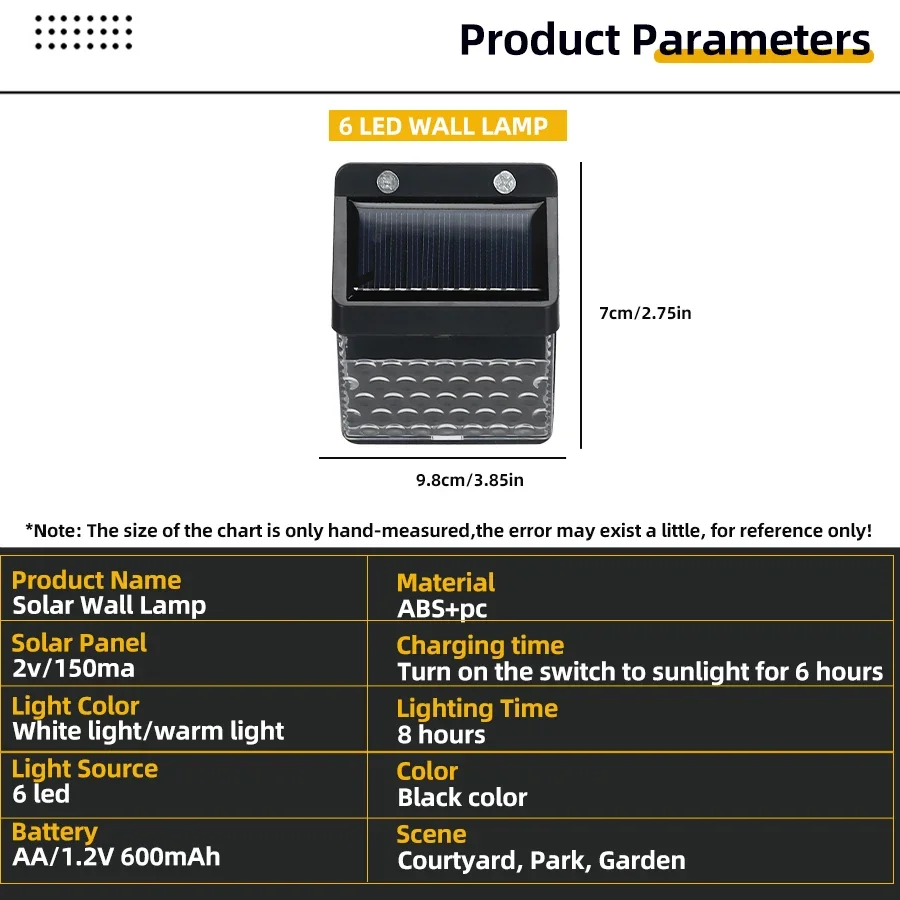 LED Solar Light PIR Motion Sen - огляд і ціна Smart Garden Light Camera