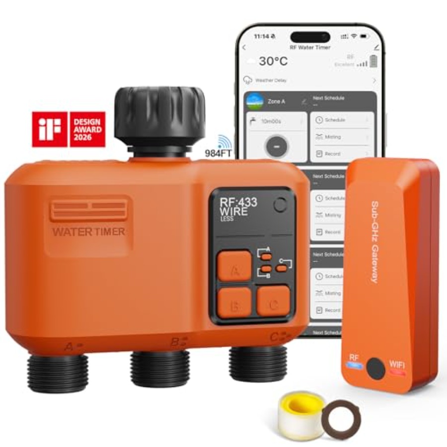 Smart WiFi Sprinkler Timer 3 Z - огляд і ціна Smart Garden Zone