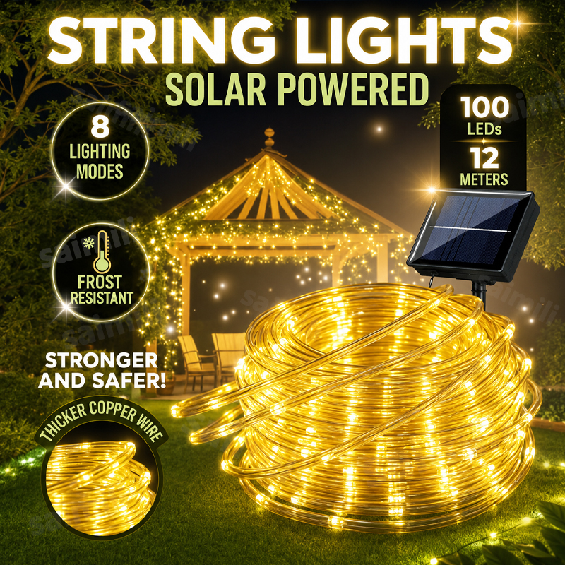 LED String Lights Garden Outdo - огляд і ціна Smart Garden Light Camera