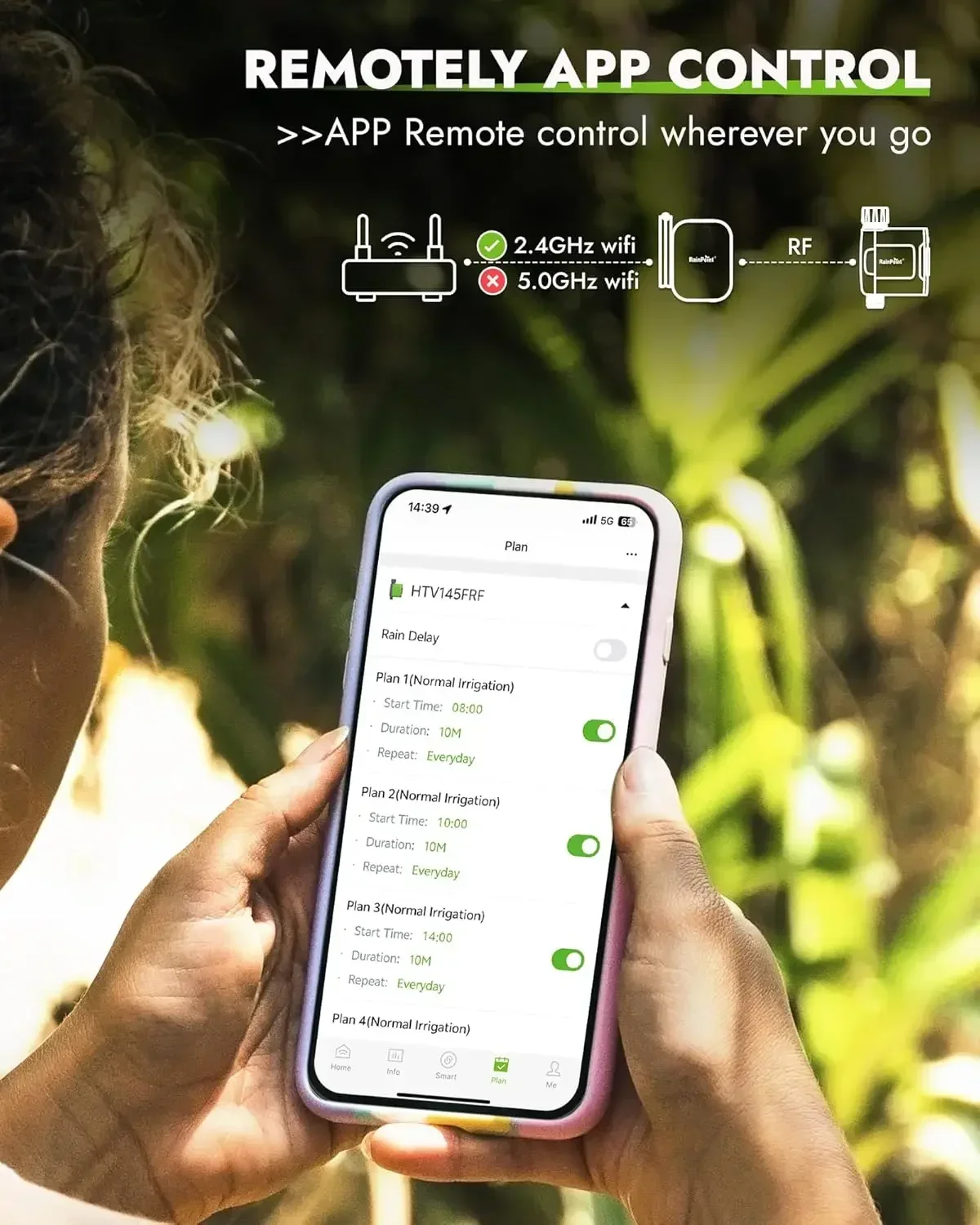 WiFi Water Timer for Garden Ho - огляд і ціна Smart Garden System