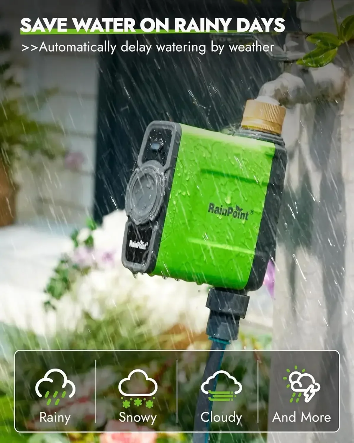 WiFi Water Timer for Garden Ho - огляд і ціна Smart Garden System