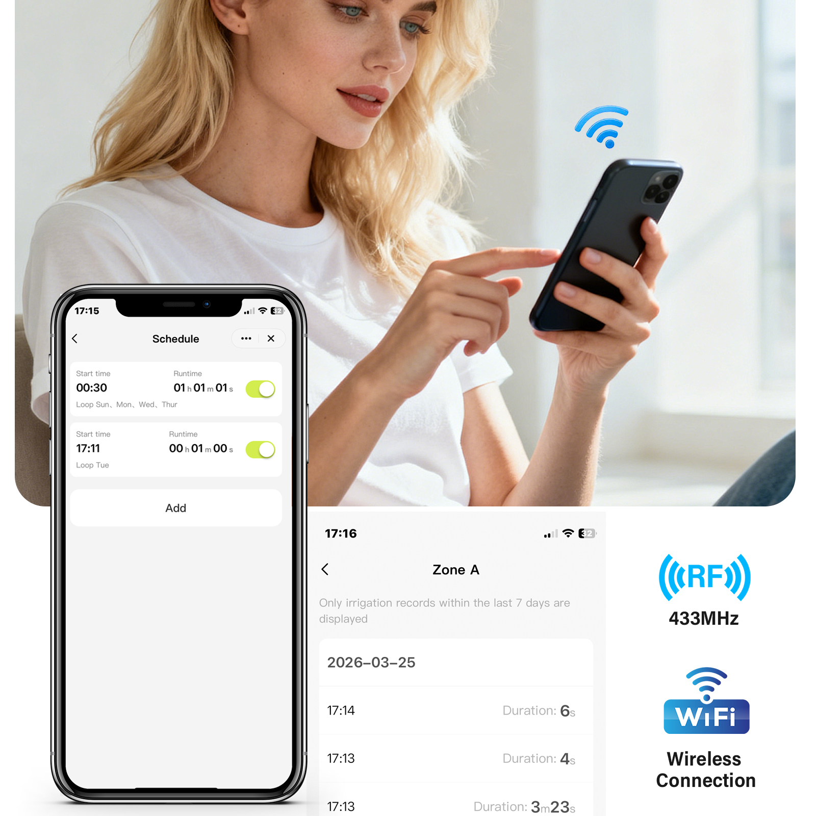 WiFi Smart Water Timer with Ga - огляд і ціна Smart Garden Zone