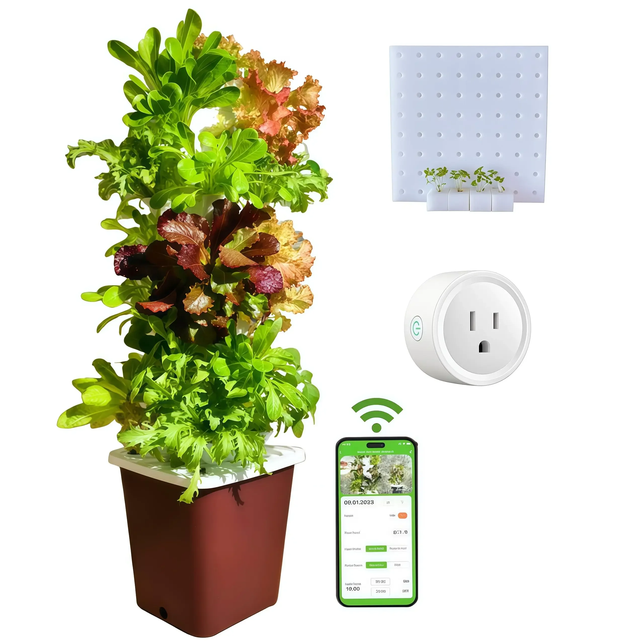 Smart Vertical Hydroponic Gard - огляд і ціна Smart Garden System