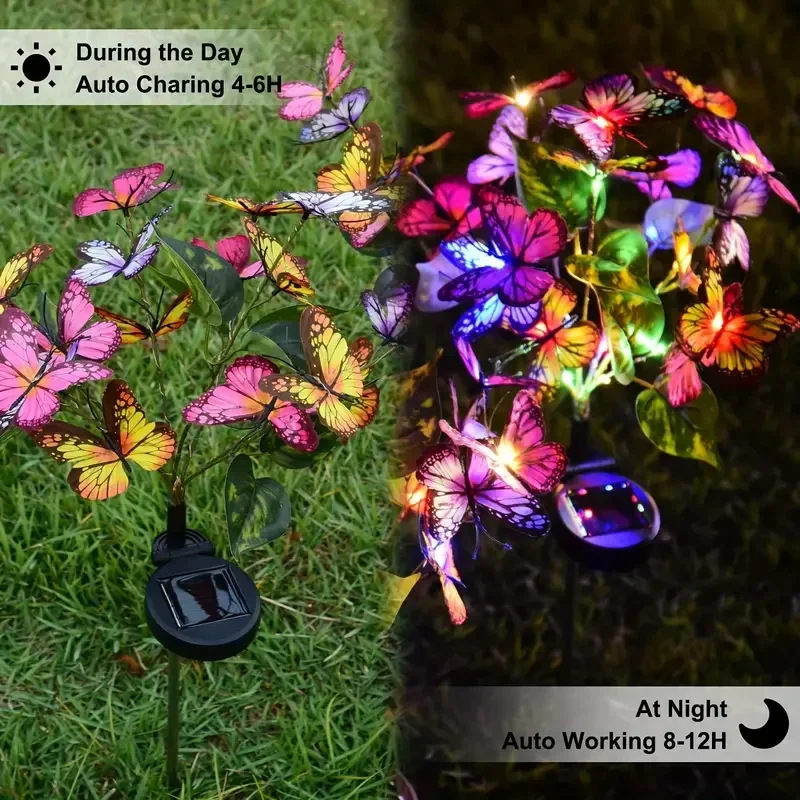 Solar LED Butterfly Garden Lig - огляд і ціна Smart Garden Light Camera