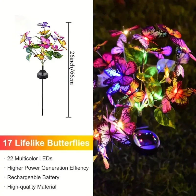 Solar LED Butterfly Garden Lig - огляд і ціна Smart Garden Light Camera