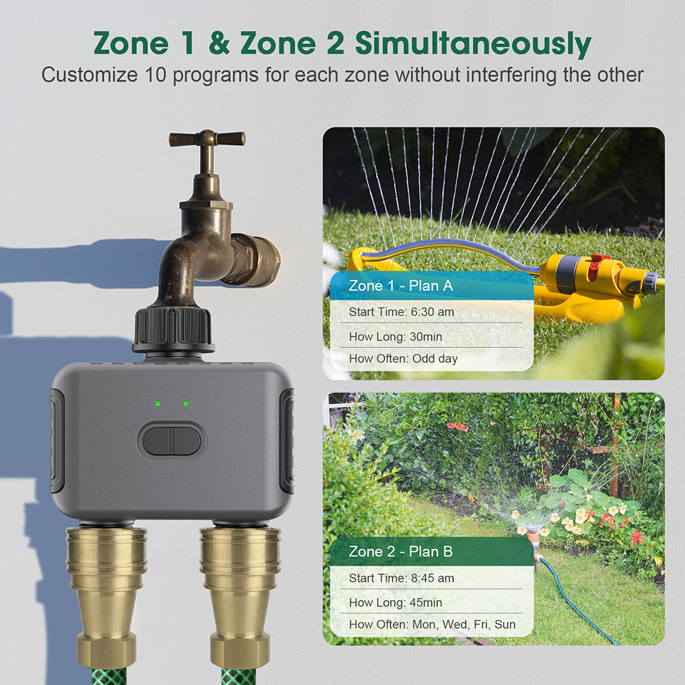 Tuya Smart Water Timer Zigbee/ - огляд і ціна Smart Garden System