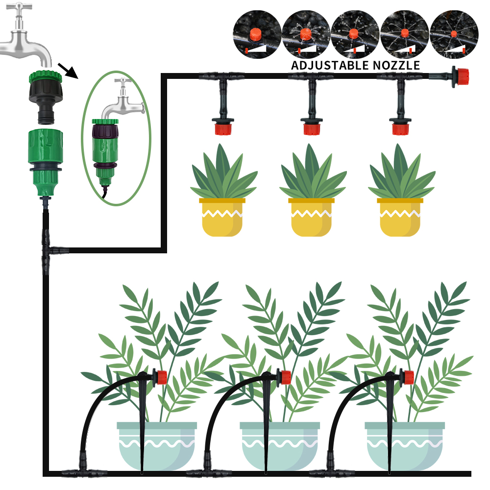 Micro Drip Irrigation System P - огляд і ціна Yoocaa Smart Garden