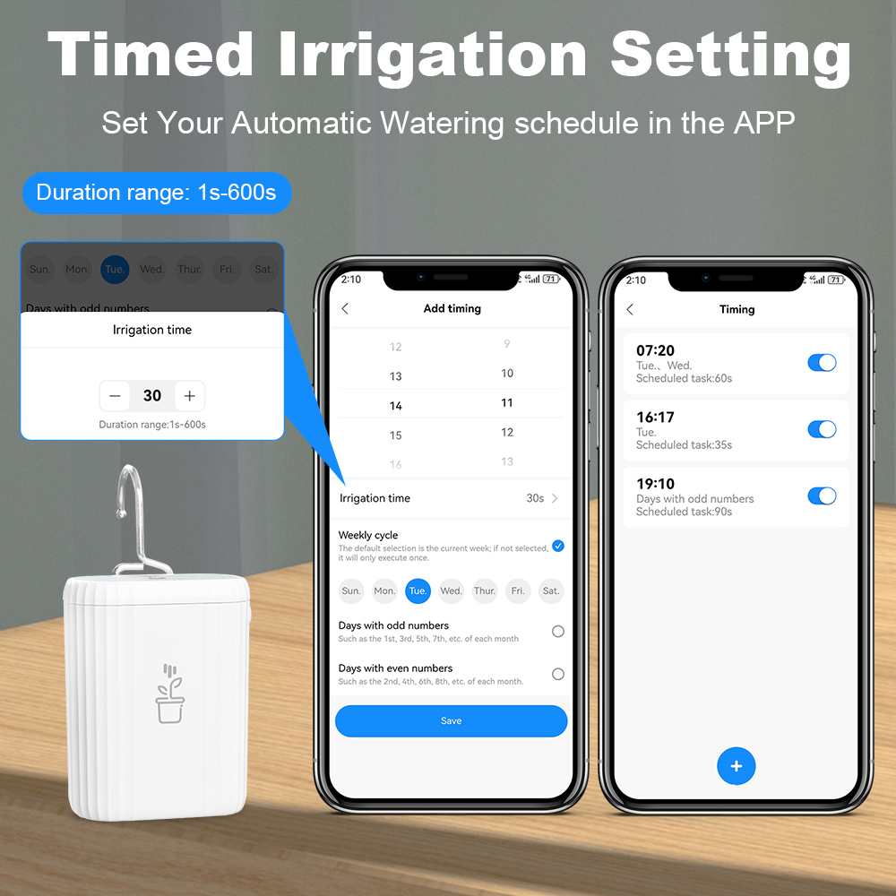 Tuya WiFi Smart Drip Irrigatio - огляд і ціна Smart Garden Sphagnum Moss