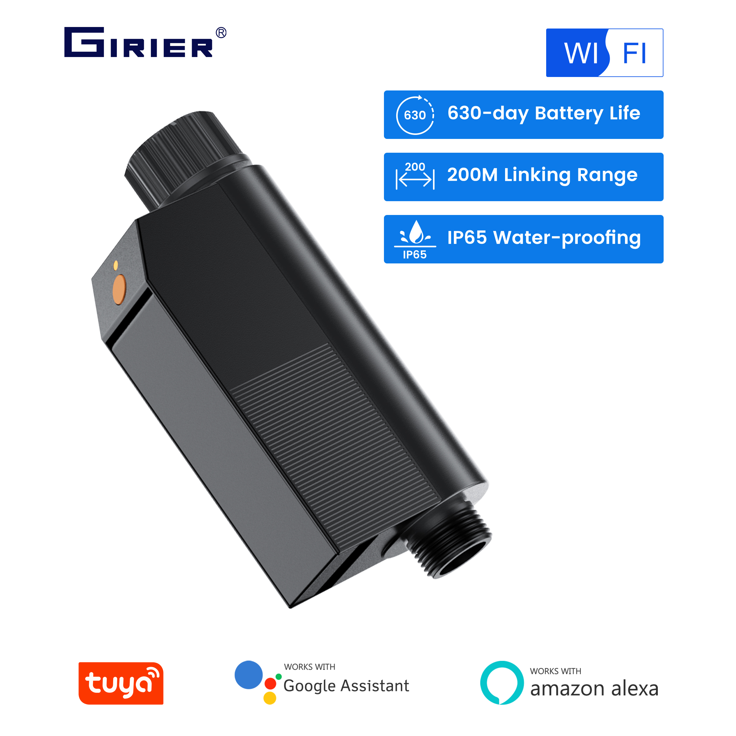 GIRIER Tuya Smart Water Timer  - огляд і ціна Smart Garden Sprinkler