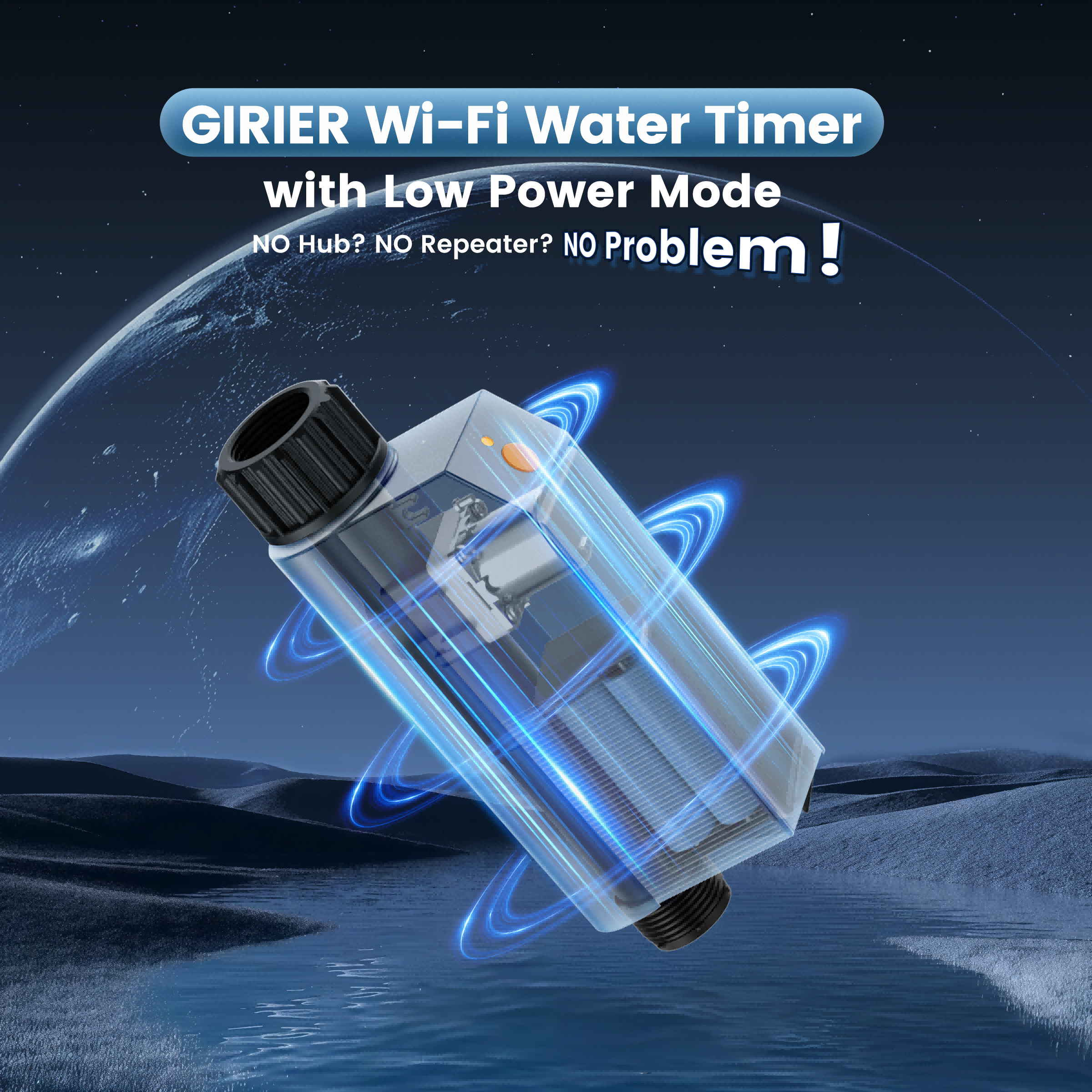 GIRIER Tuya Smart Water Timer  - огляд і ціна Smart Garden Sprinkler