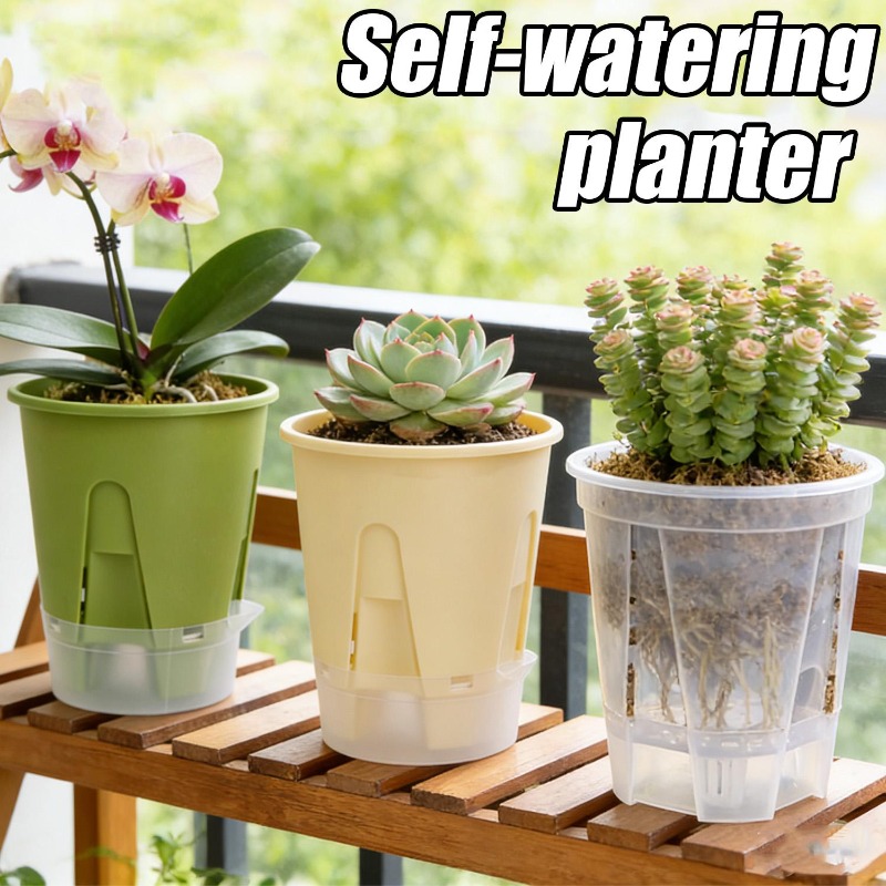 Self Watering Planter Pot Tray - огляд і ціна Yoocaa Smart Garden