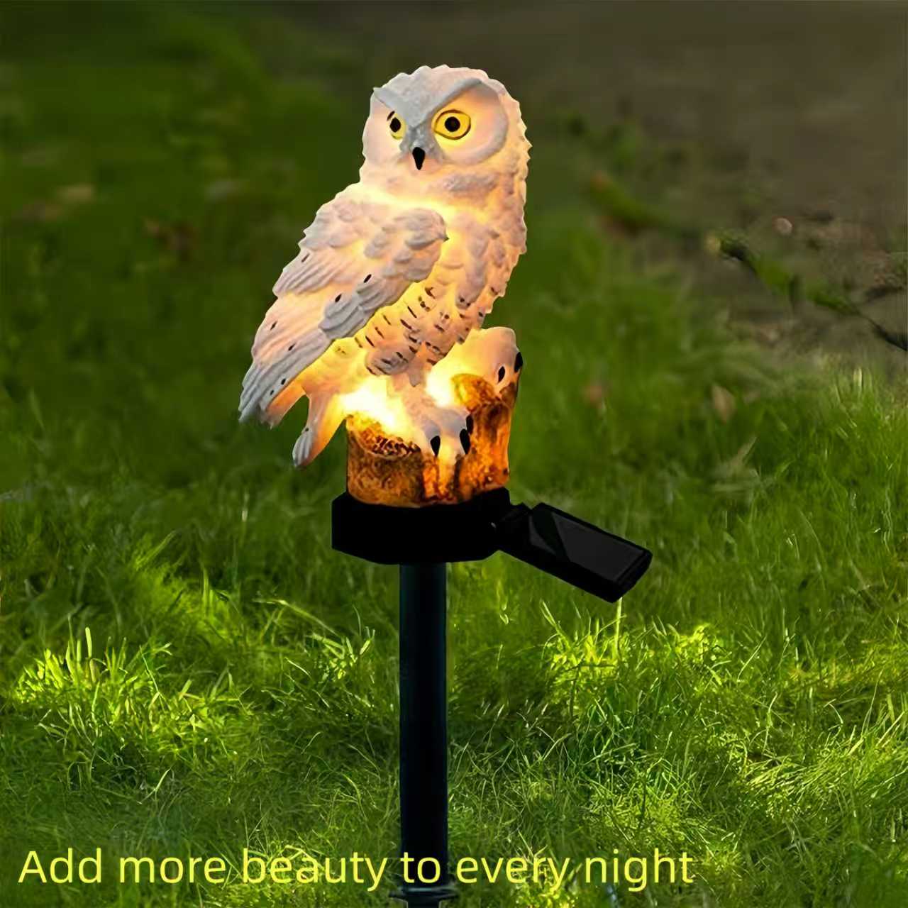 Solar Owl Garden Stake Light O - огляд і ціна Smart Garden Light Camera