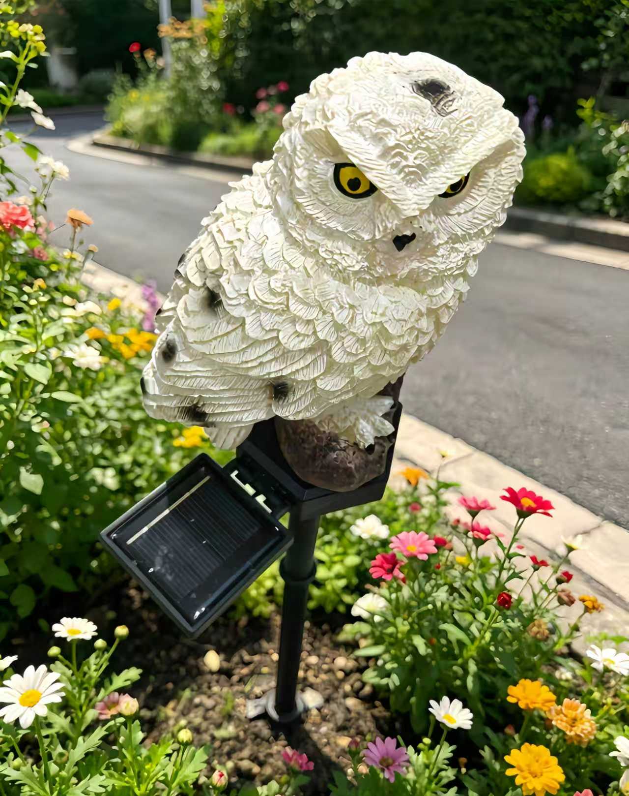 Solar Owl Garden Stake Light O - огляд і ціна Smart Garden Light Camera