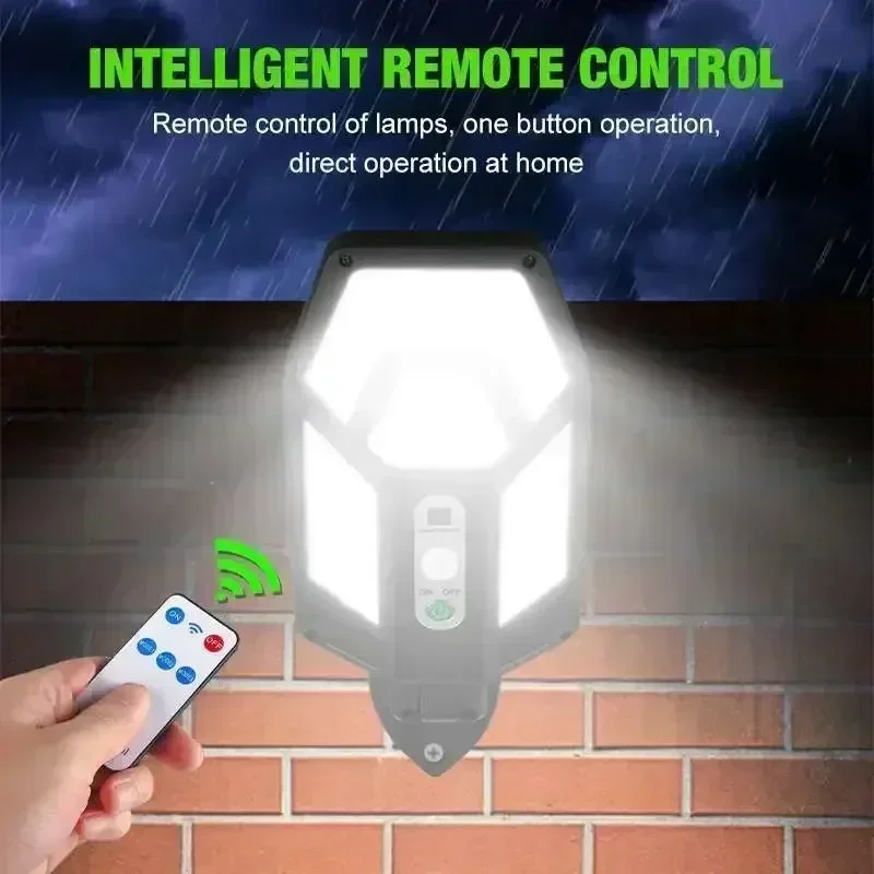 12000LM Powerful Solar Wall La - огляд і ціна Smart Garden Light Camera