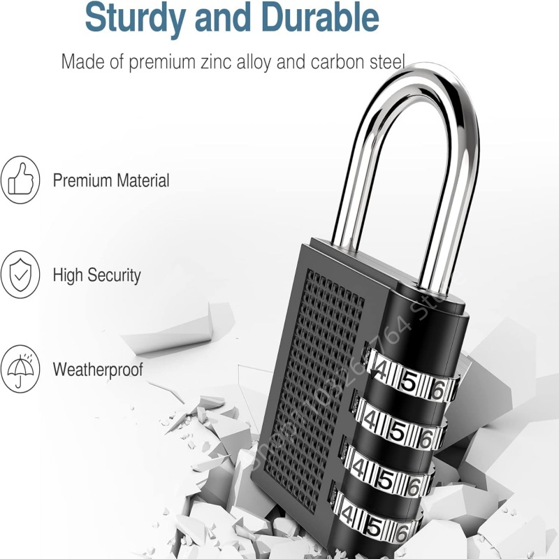 4 Digit Zinc Alloy Combination - огляд і ціна Smart Garden Gate Lock