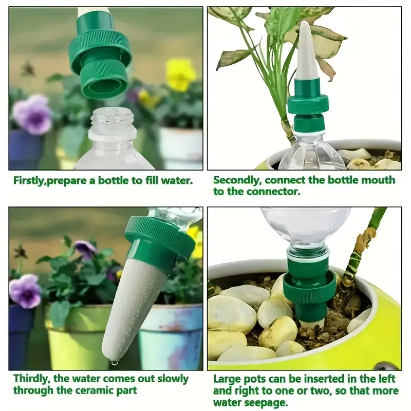 4PC Automatic Plant Drip Irrig - огляд і ціна Smart Garden Sprinkler