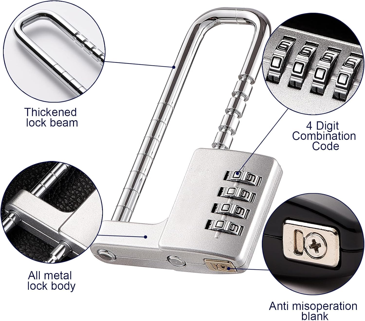 4 Digit Combination Cabinet Lo - огляд і ціна Smart Garden Gate Lock