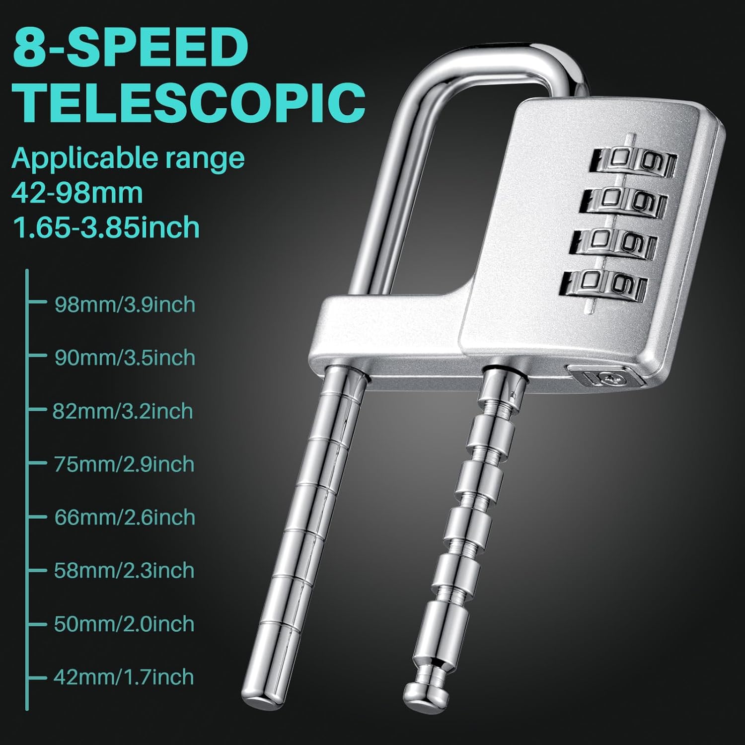 4 Digit Combination Cabinet Lo - огляд і ціна Smart Garden Gate Lock