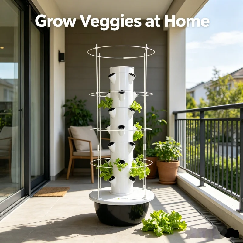 Smart Vertical Hydroponic Towe - огляд і ціна Smart Garden System