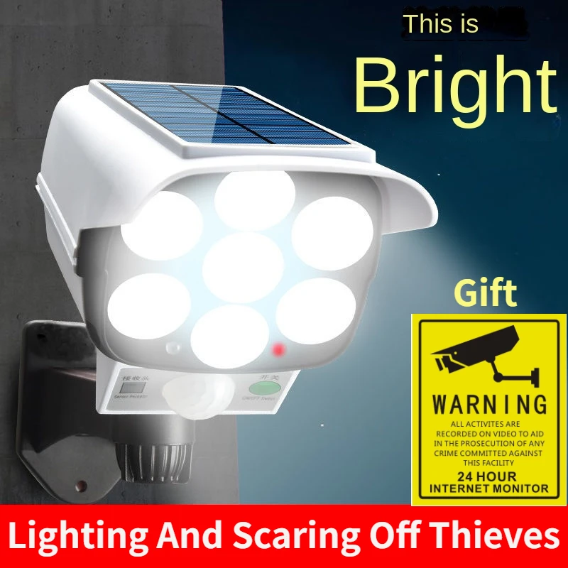 Outdoor Solar Light Motion Sen - огляд і ціна Smart Garden Light Camera