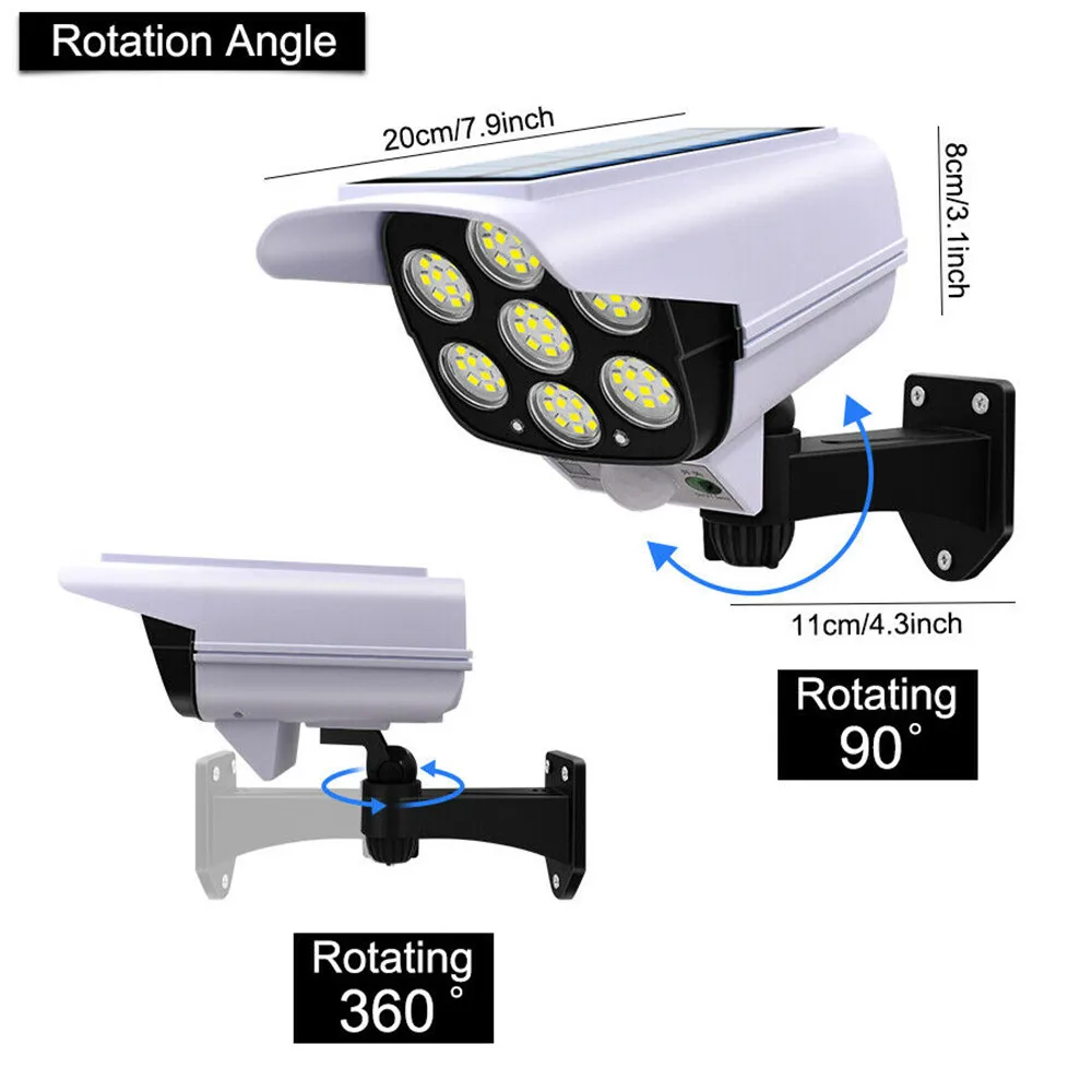 Outdoor Solar Light Motion Sen - огляд і ціна Smart Garden Light Camera