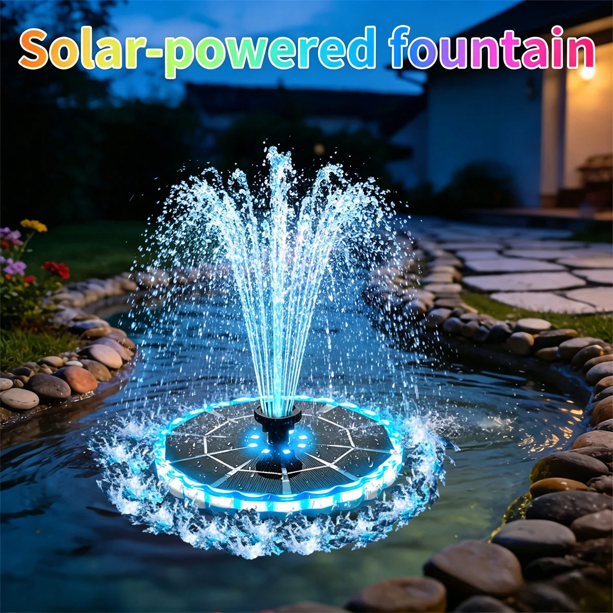 3.5W Outdoor Solar Fountain fo - огляд і ціна Smart Zen Garden