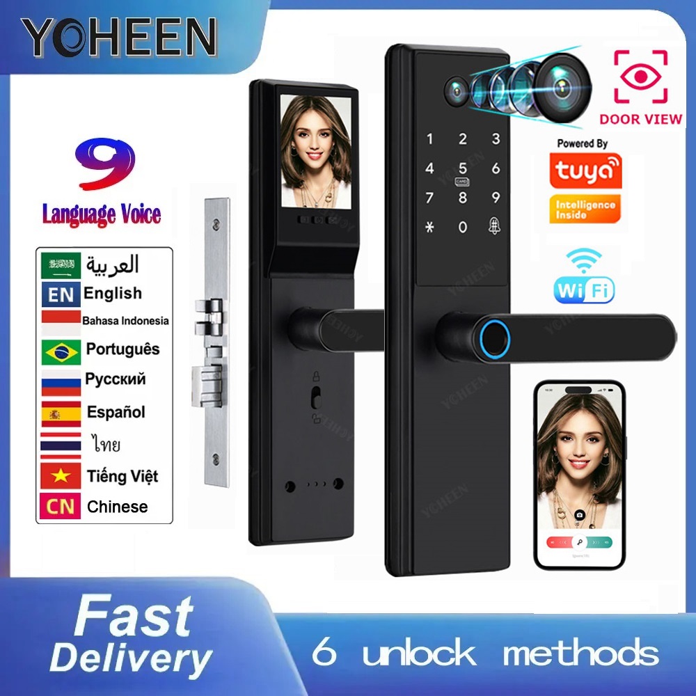 Tuya Wifi Digital Electronic S - огляд і ціна Smart Garden Gate Lock