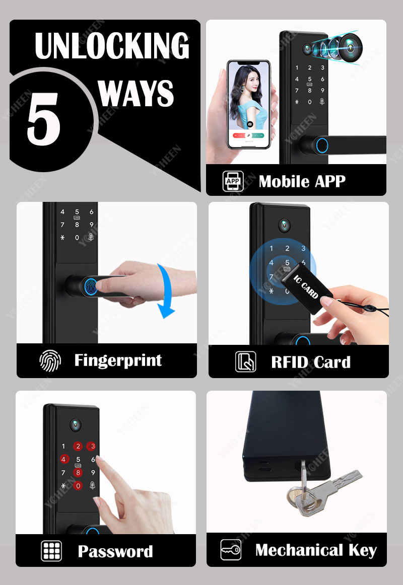 Tuya Wifi Digital Electronic S - огляд і ціна Smart Garden Gate Lock
