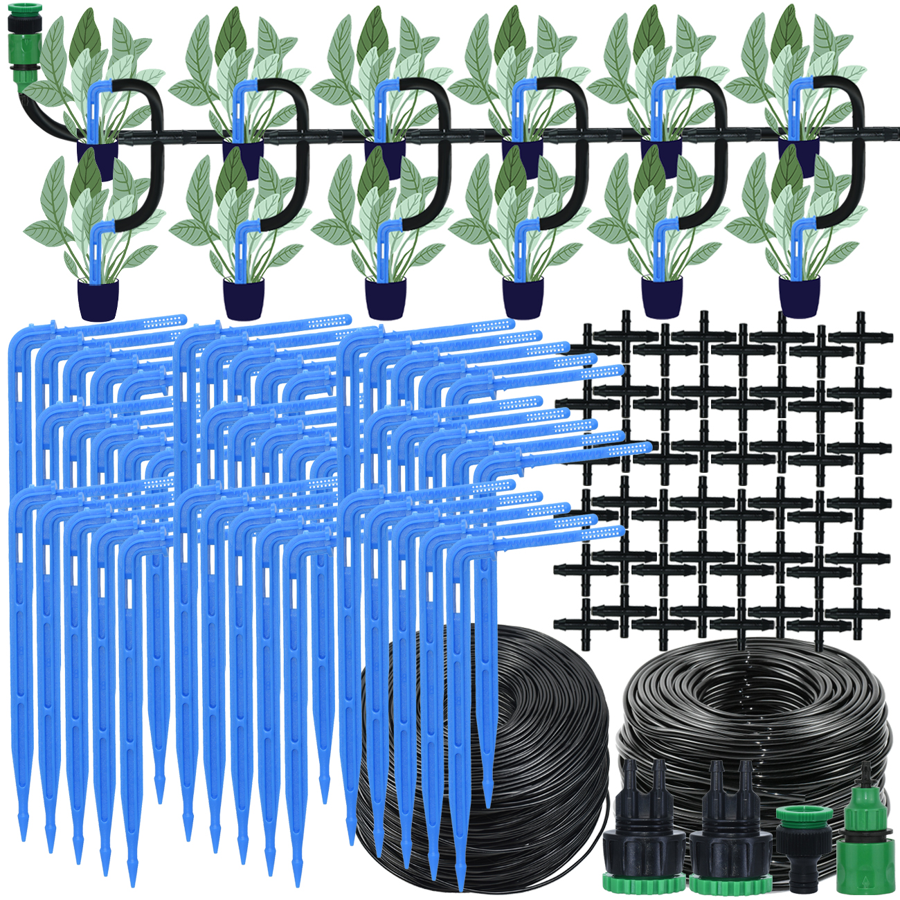 KESLA Automatic Drip Irrigatio - огляд і ціна Smart Garden Sprinkler
