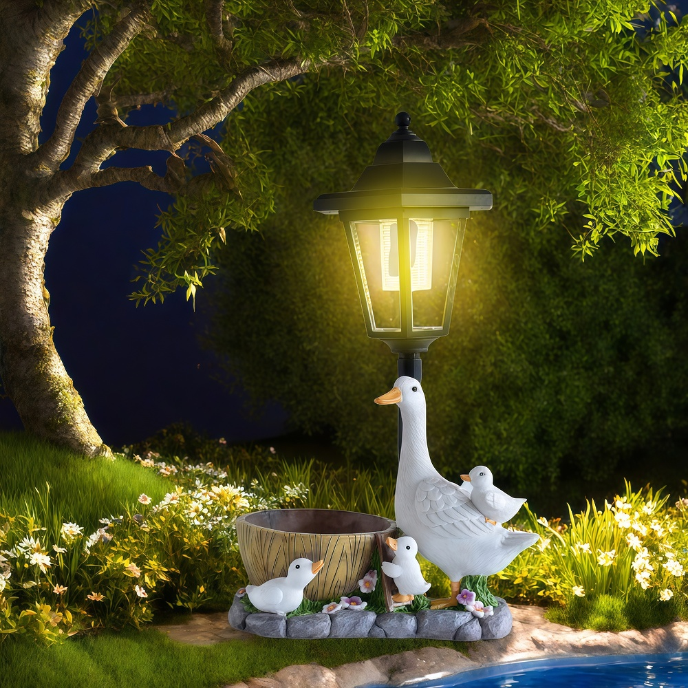 Solar Duck Night Light Garden  - огляд і ціна Smart Zen Garden