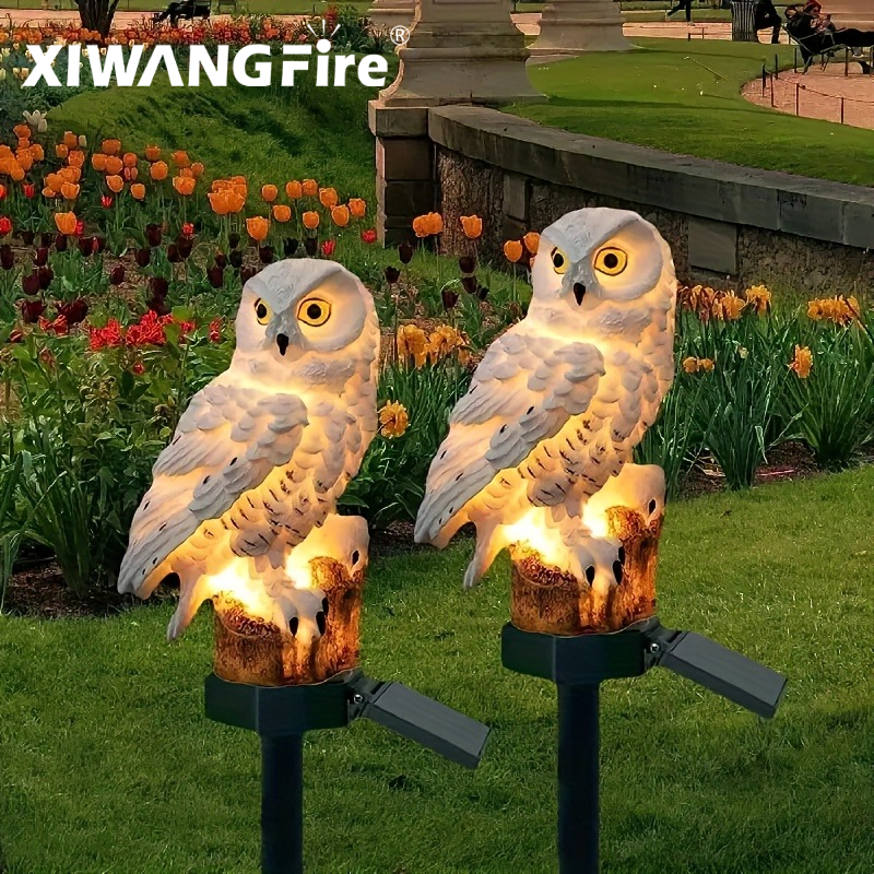 Solar Owl Statue Garden Light  - огляд і ціна Smart Garden Light Camera