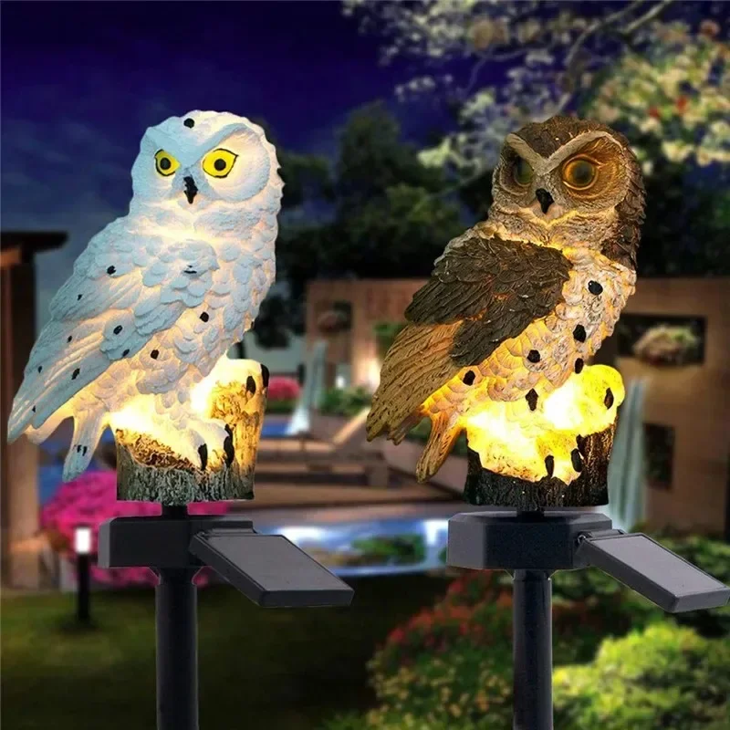 Solar Owl Statue Garden Light  - огляд і ціна Smart Garden Light Camera