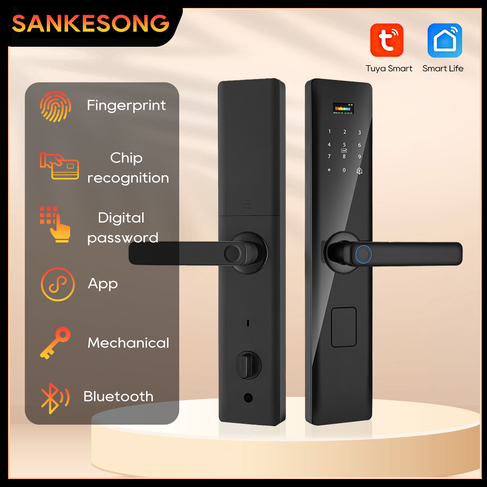 SANKESONG Waterproof Tuya Biom - огляд і ціна Smart Garden Gate Lock