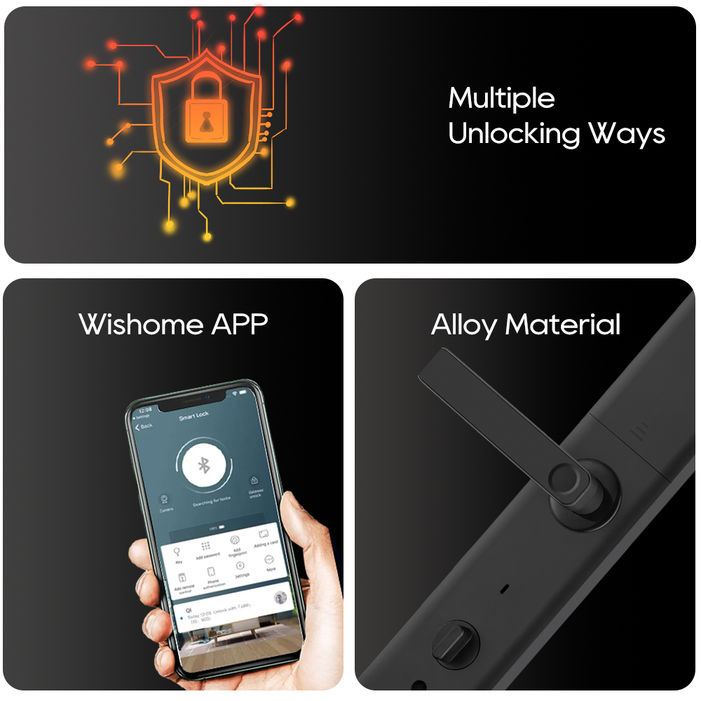 SANKESONG Waterproof Tuya Biom - огляд і ціна Smart Garden Gate Lock
