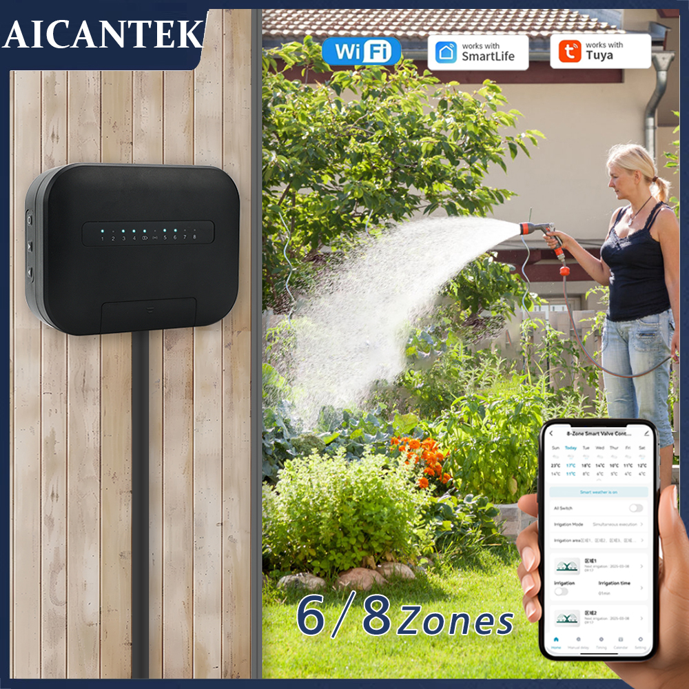 8 Zones Wifi Tuya Smart Garden - огляд і ціна Smart Garden Zone