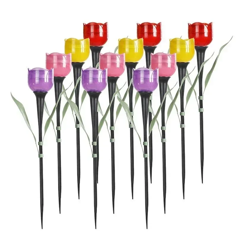 1Pcs Garden Tulip Flower Shape - огляд і ціна Smart Garden Light Camera