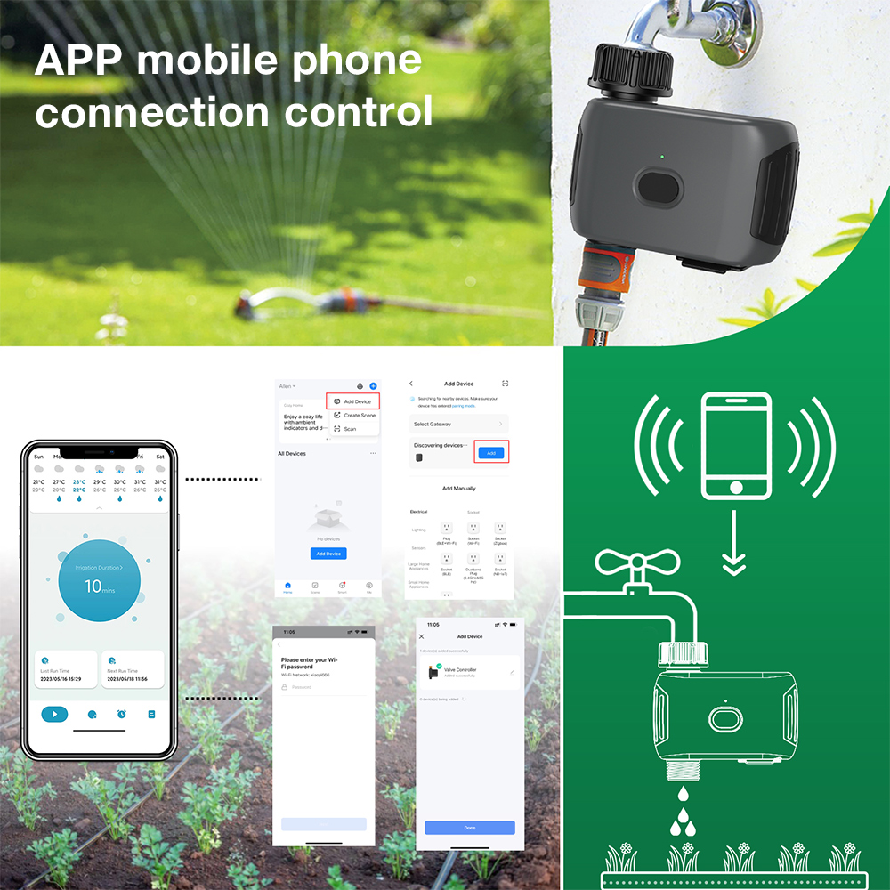 WiFi Smart Water Timer Single  - огляд і ціна Smart Garden Sphagnum Moss