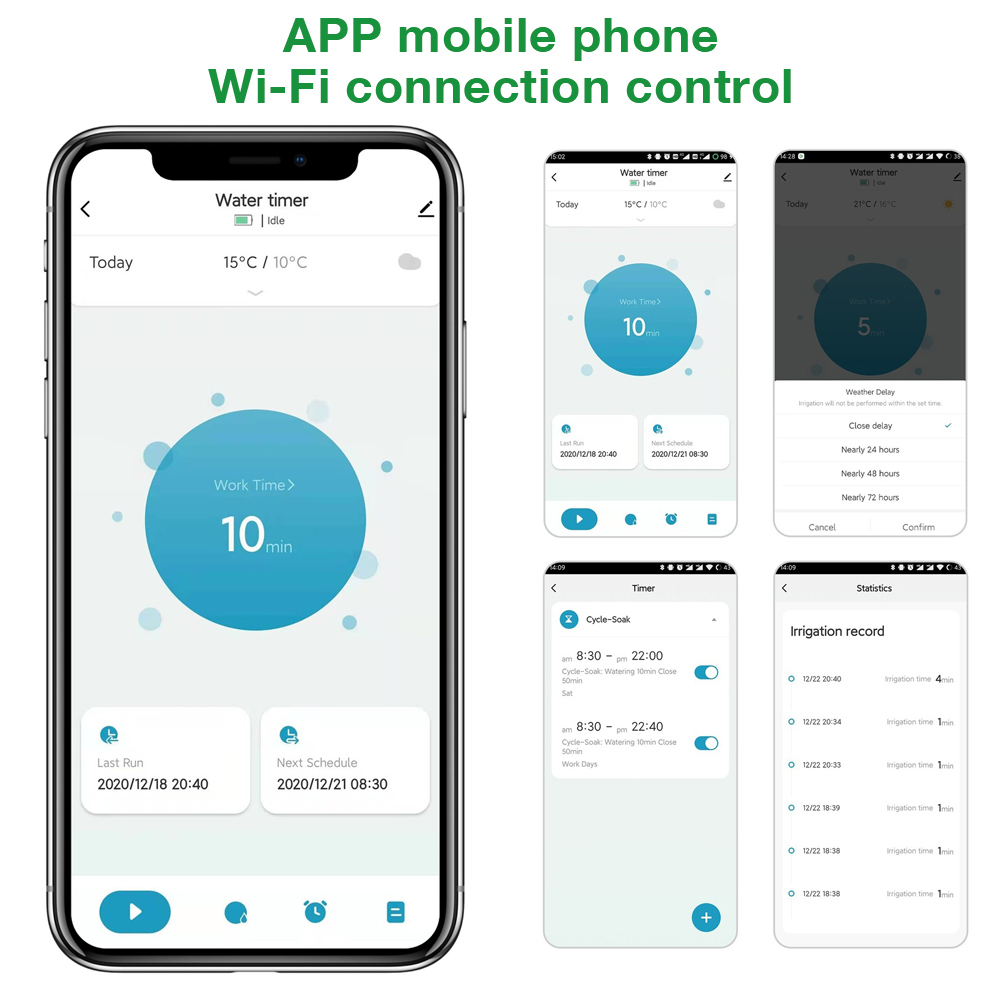 WiFi Smart Water Timer Single  - огляд і ціна Smart Garden Sphagnum Moss