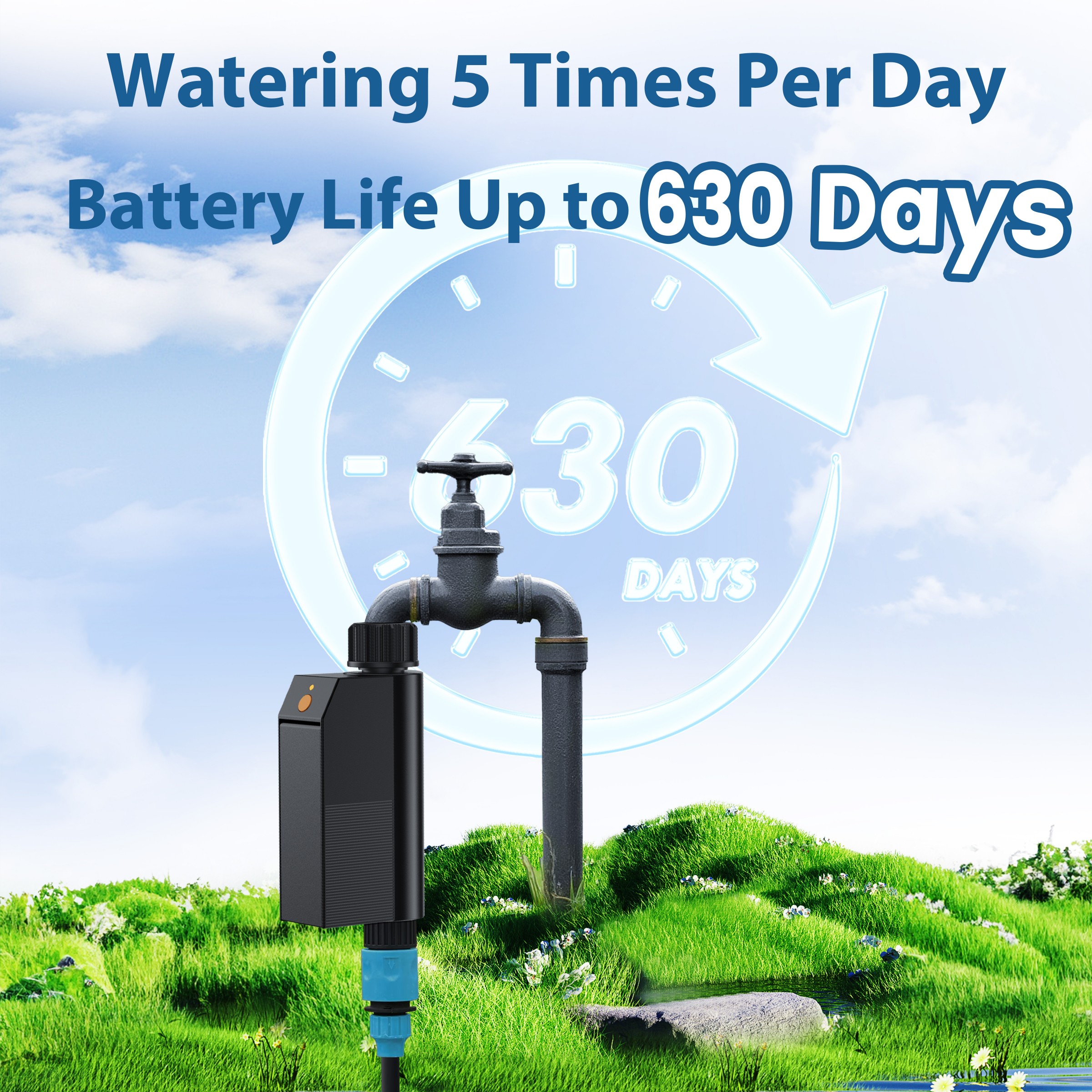 GIRIER Tuya WiFi Water Timer N - огляд і ціна Smart Garden Sphagnum Moss