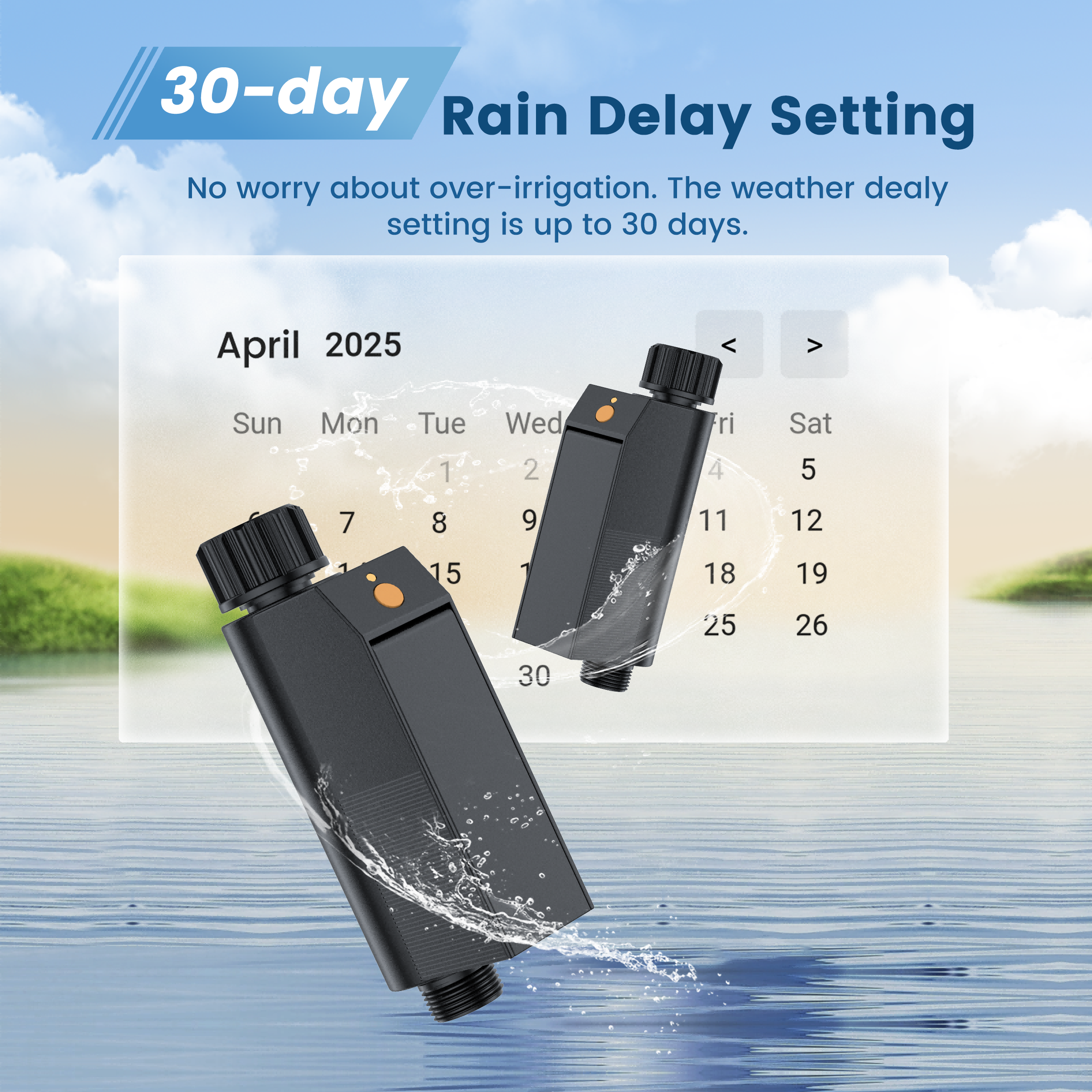 GIRIER Tuya WiFi Water Timer N - огляд і ціна Smart Garden Sphagnum Moss